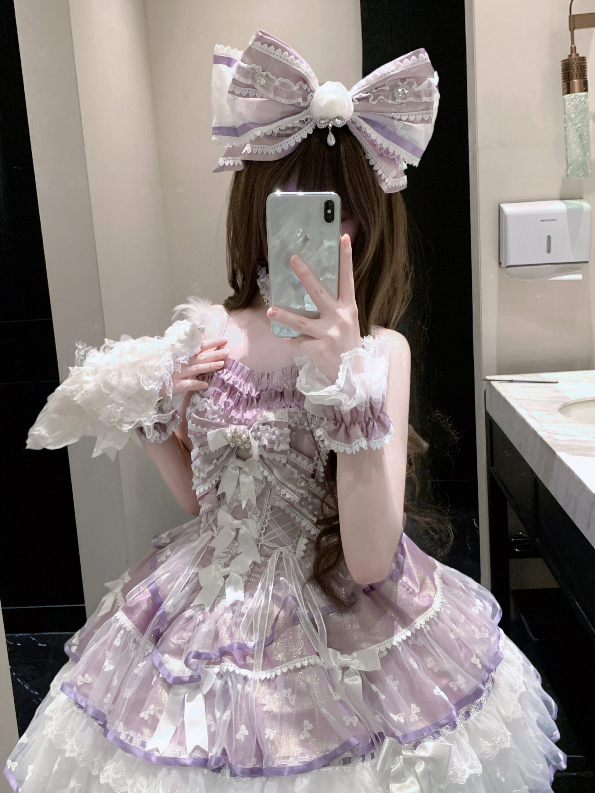 Lolita peacock ring styling photo for accessory buyers